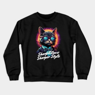 Sharp Claws Sharper Style Crewneck Sweatshirt